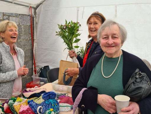 Crosshaven cake sale for Christian Aid